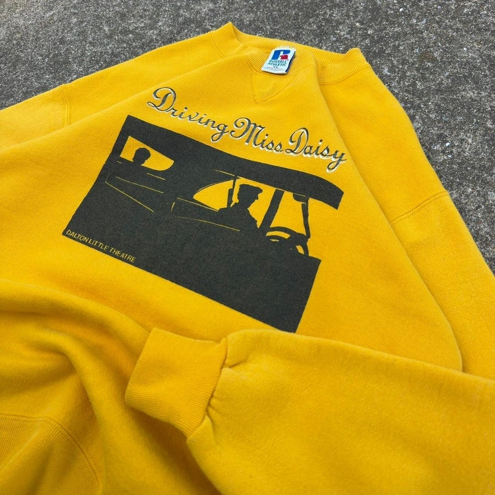 Vintage 90s Russell Diving Miss Daisy Theater 1989 Film Movie USA Made XL g2